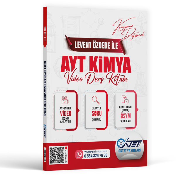 OKTET YKS AYT VİDEO DERS KİTABI KİMYA - 2025-26